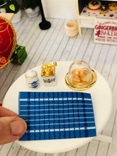 Blue Tea Towel - Miniature
