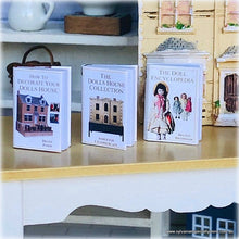 Set of 3 Books about Dollhouses - Miniature
