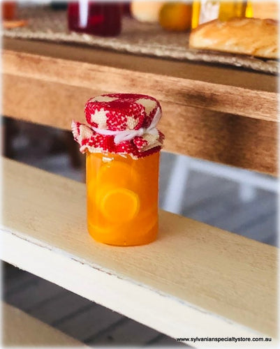 Jar of Bottled oranges - Miniature