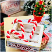 Candy Canes x 3  - Miniature