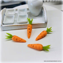Dollhouse Miniature carrots vegetables market