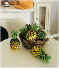 Dollhouse miniature fruit tropical pineapple