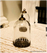 Glass Dome with Brass base - Style 2 - Miniature