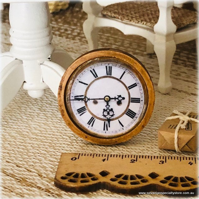 Dollhouse modern farmhouse clock
