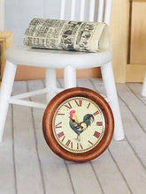Rooster Clock - miniature