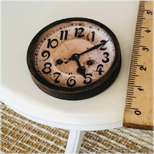 Rustic Farmhouse Style Clock - Style 1 - Miniature