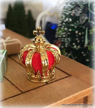 Dollhouse miniature royal crown