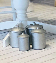 Set of Metal Canisters - miniature