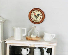 Dollhouse accessories farmhouse clock