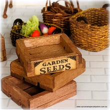 Garden Seeds Crate - Miniature