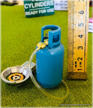 Gas Cylinder with Cooking Stove - Miniature