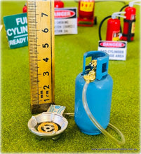 Gas Cylinder with Cooking Stove - Miniature