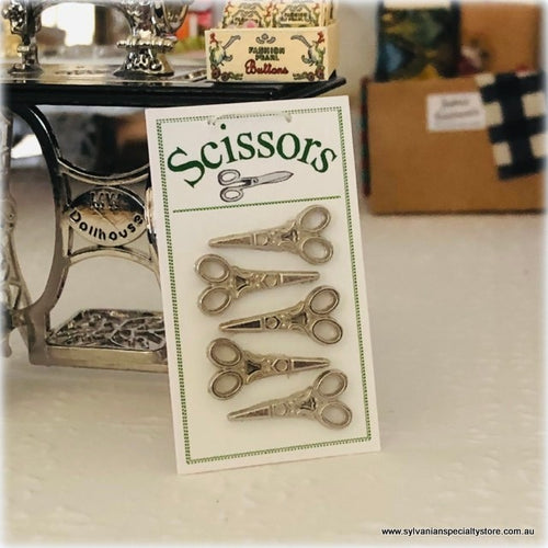 Scissors on Card - Miniature