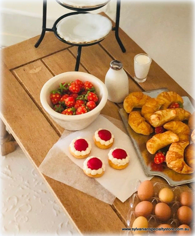 Jam Tarts x 4 - Miniature
