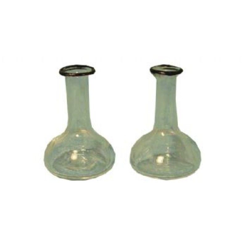 Dollhouse chemist flasks glass science