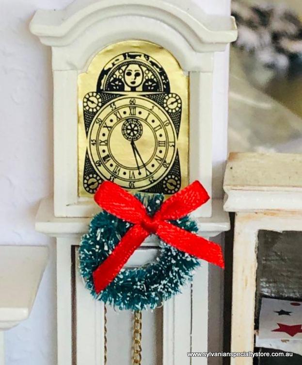 Christmas Wreath Small - 2.5 cm diameter - Miniature