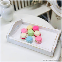 Dollhouse miniature food macaroons macarons patisseries