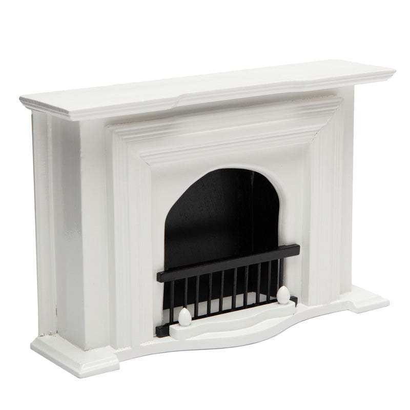 White Fireplace - Miniature