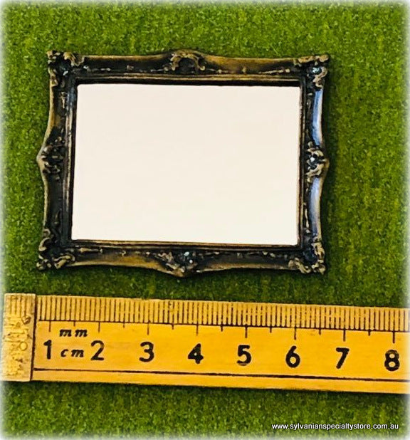 Mirror - Antique Brass Style - Miniature