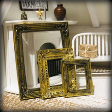 Dollhouse Frames rustic gold detailed