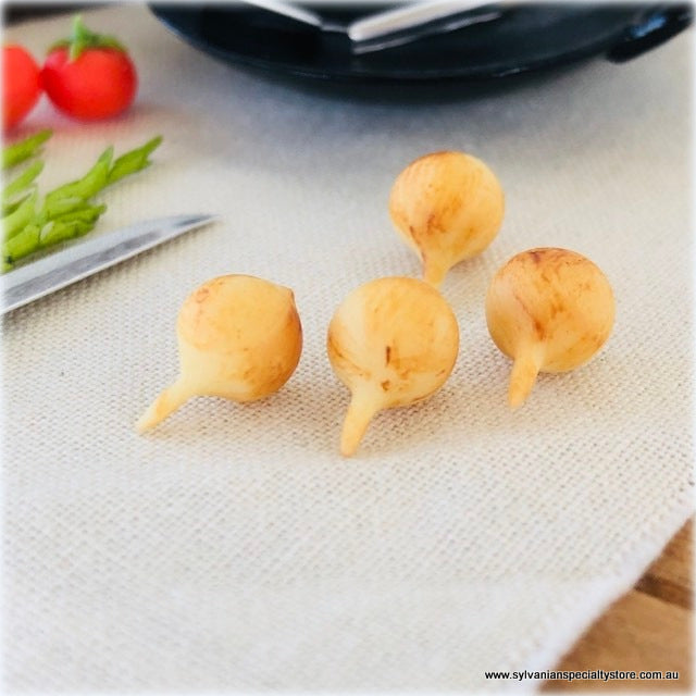 Onions x 4 - Miniature