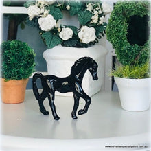 Black Horse Ornament - Miniature