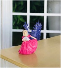 Ornament - Pink Lady Figurine - Miniature