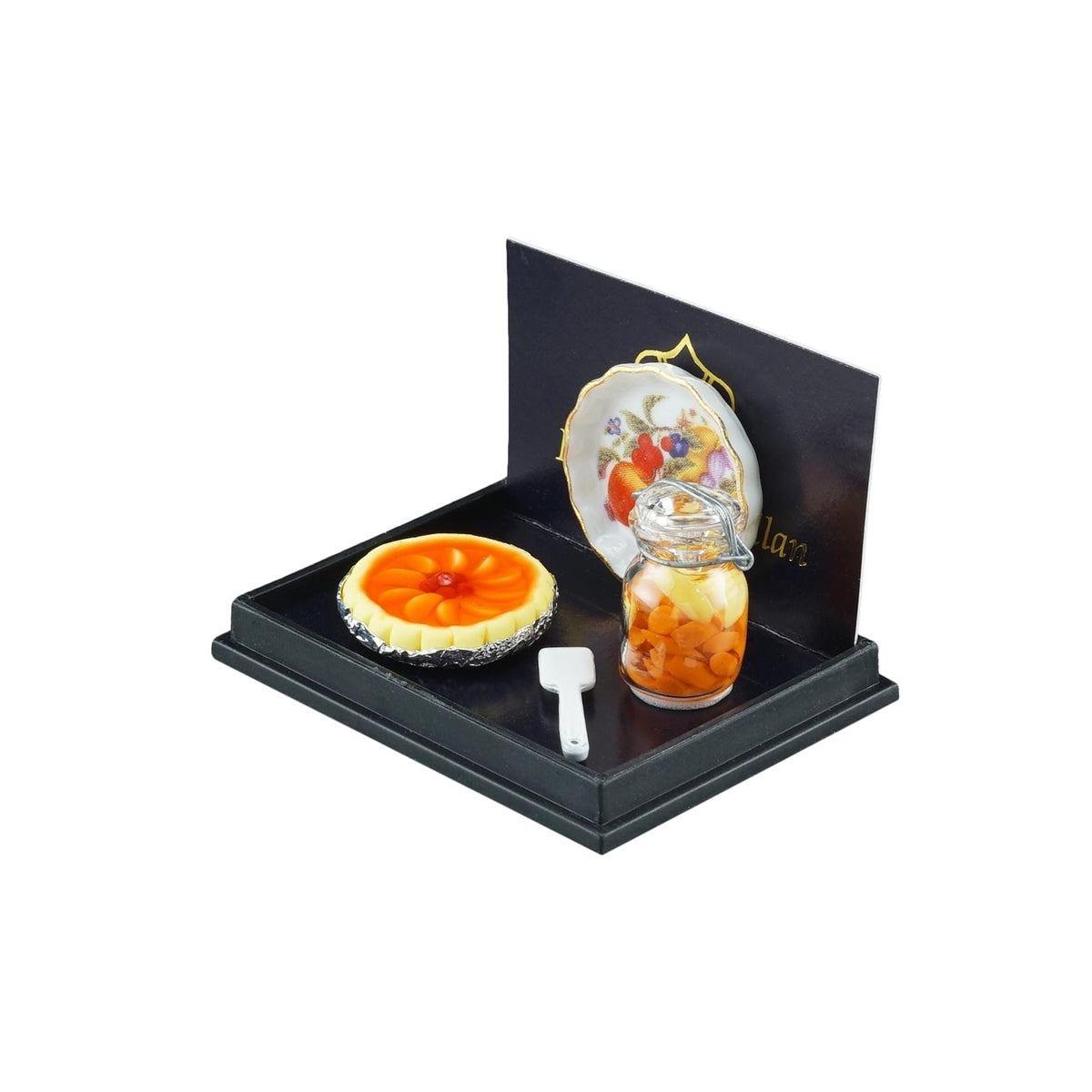 Reutter porcelain peach tarte set