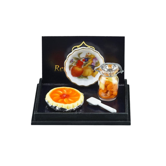Reutter porcelain peach tarte set