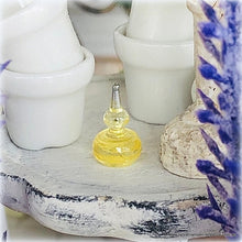 Perfume Bottle - Yellow - 1 cm high - Miniature