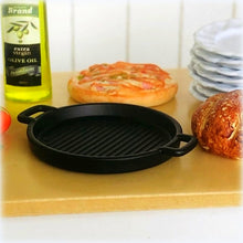 Round Pizza Dish - Black - Miniature