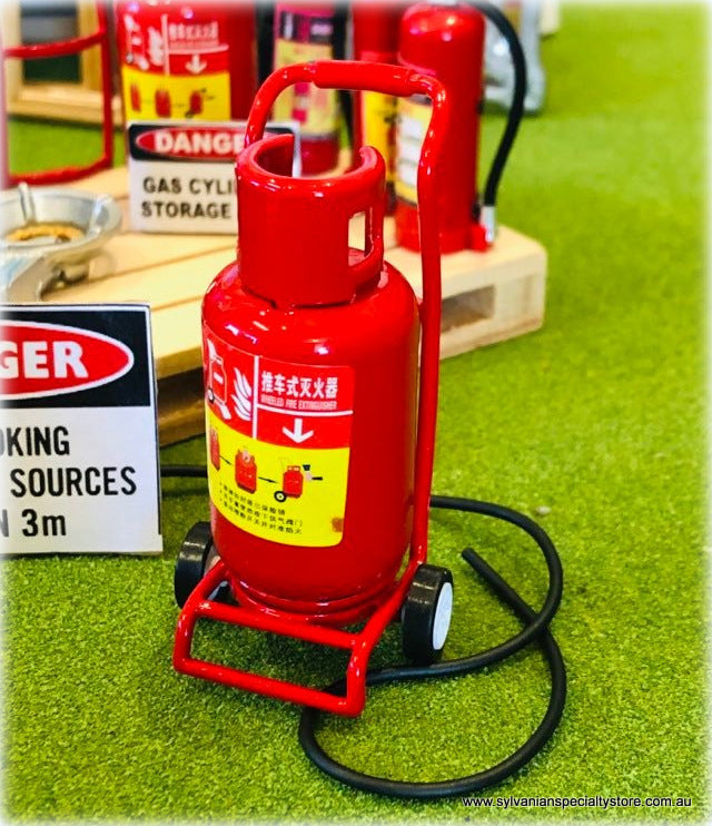 Gas Tank on Trolley - Miniature