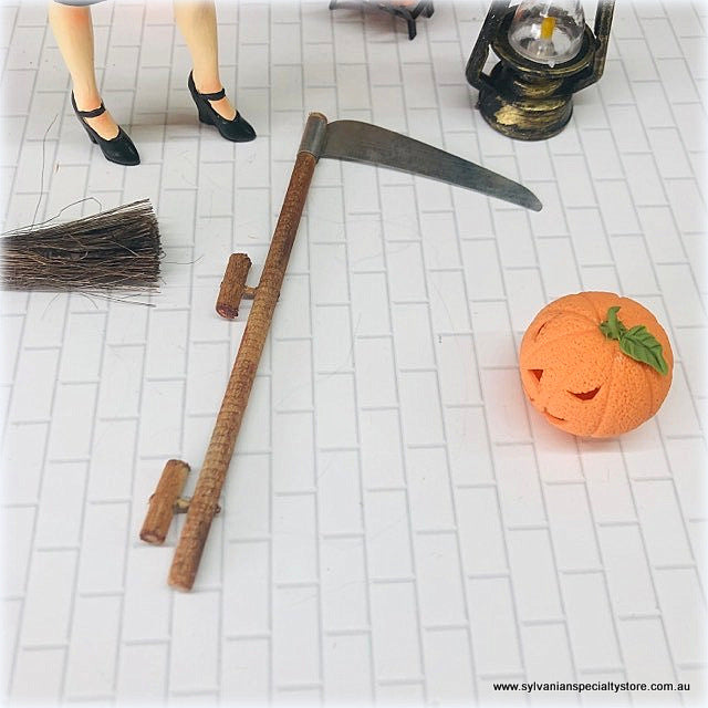 Dollhouse Miniature Scythe tool 