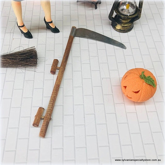 Dollhouse Miniature Scythe tool 