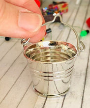 Shiny Metal Bucket - Miniature