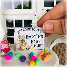 Easter Egg Hunt Sign - Miniature