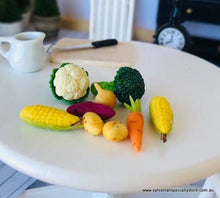 Dollhouse miniature food vegetables