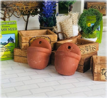 Terracotta Wall Planters - Miniature