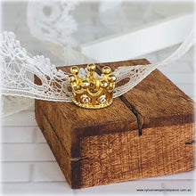 Tiny Crown - Gold - 1 cm - Miniature