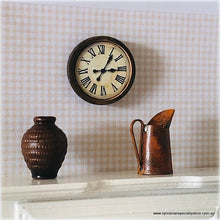 Rustic Farmhouse Style Clock - Style 2 - Miniature