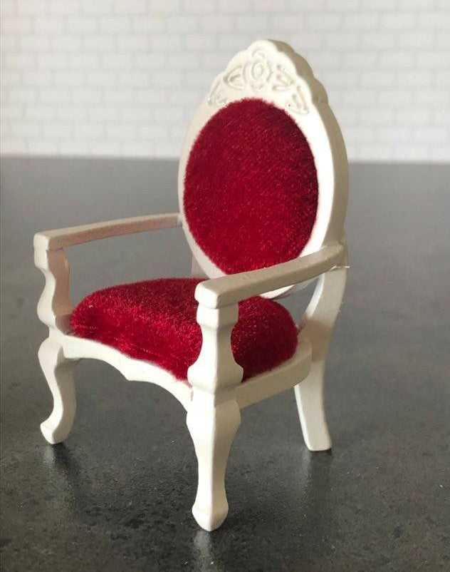 Dollhouse Christmas Santa Chair