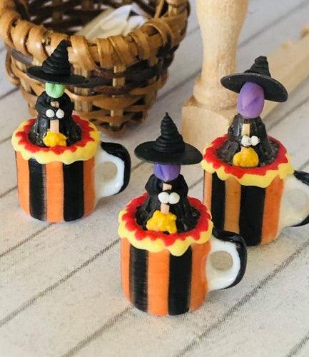 Halloween Witch Mug - Miniature