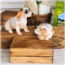 Pair of Jack Russell Dogs - Miniature