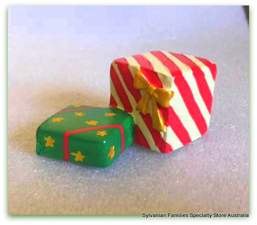 Miniature gifts for Sylvanian Families Christmas presents