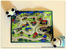 Sylvanian Families panda babies with playmat dollshouse miniature scene