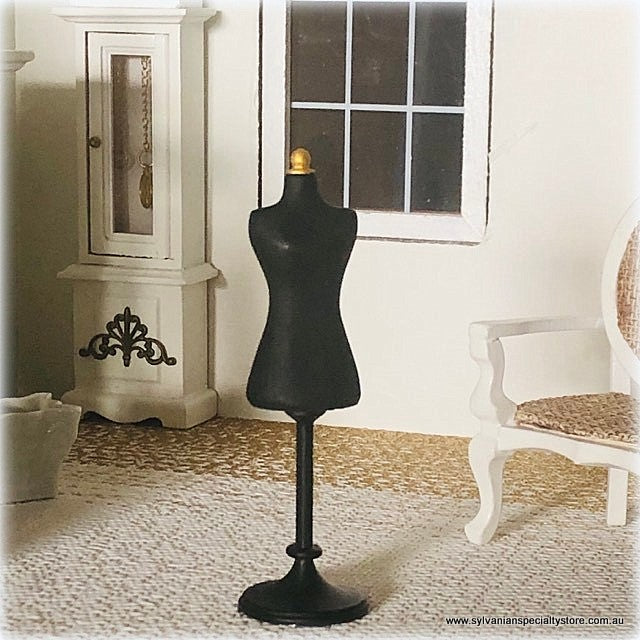 Dollhouse dressmakers mannequin black