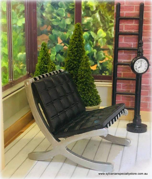 Modern Barcelona Chair  - Miniature