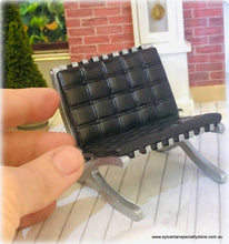 Modern Barcelona Chair  - Miniature