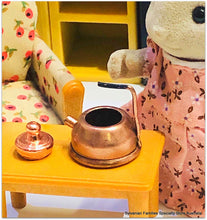 Sylvanian Families rabbit and copper kettle