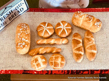 Sylvanian Families bakery bread market loaves